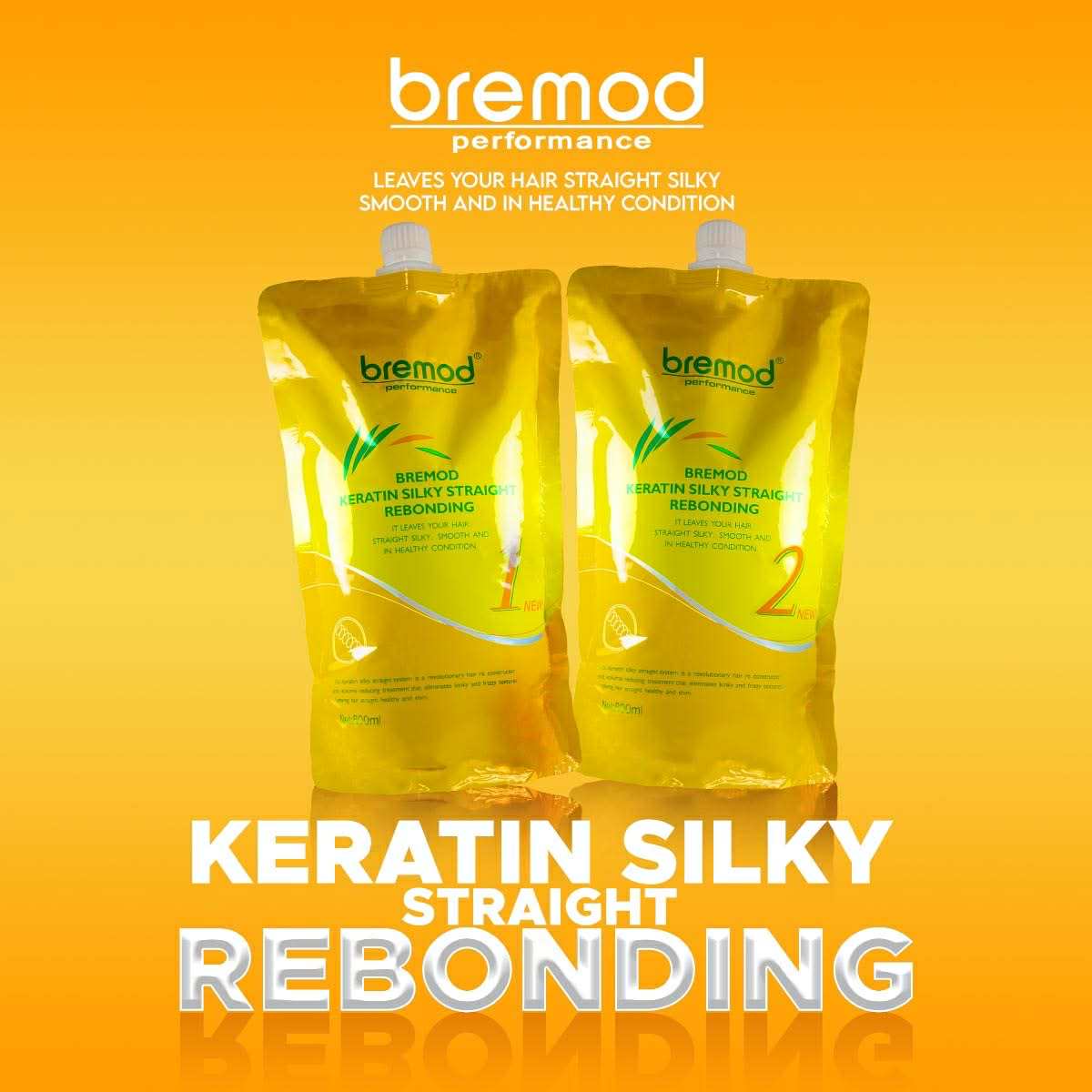 Bremod Keratin Silky Straight Rebonding