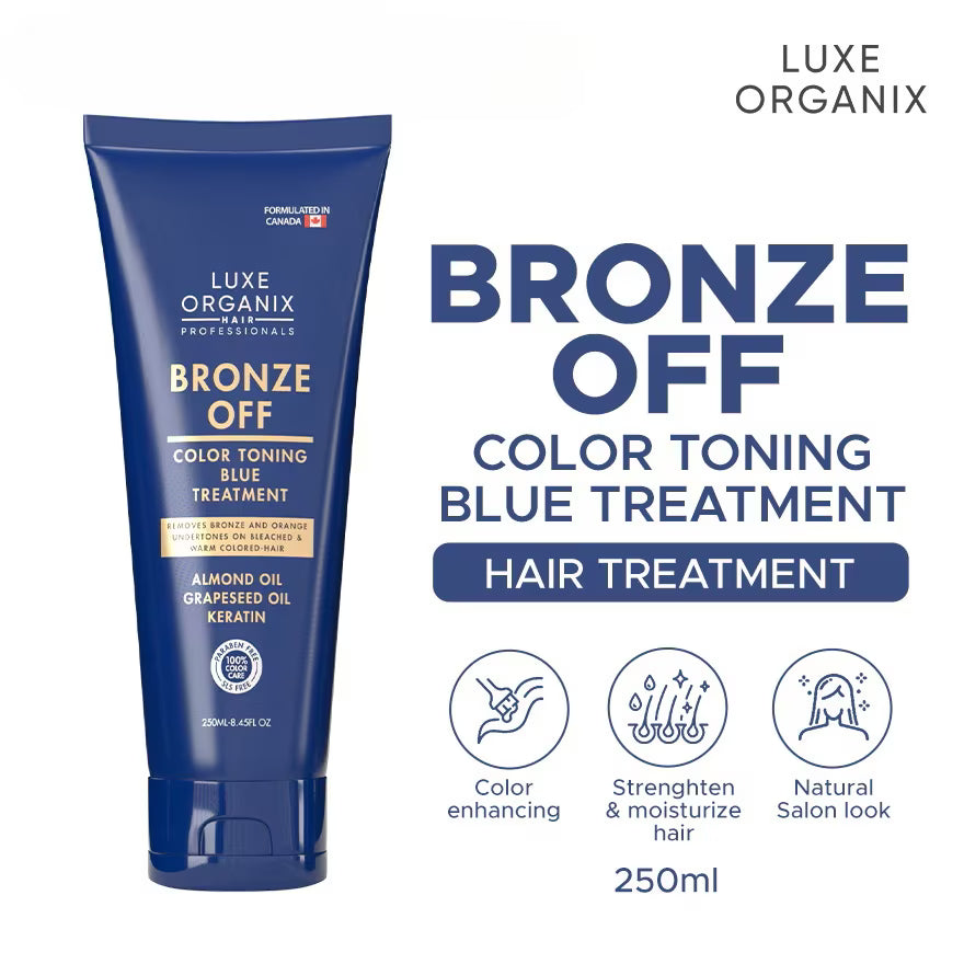 Bronze Off Color Toning Blue Treatment