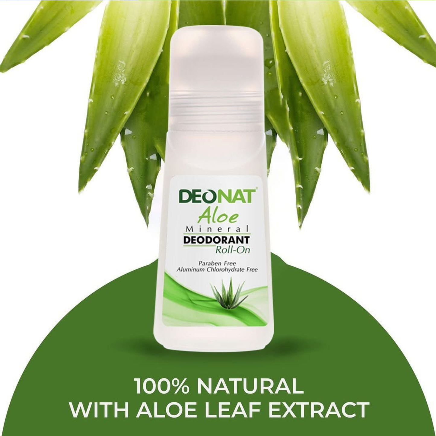 Deonat Aloe Mineral Deodorant Roll-Ons