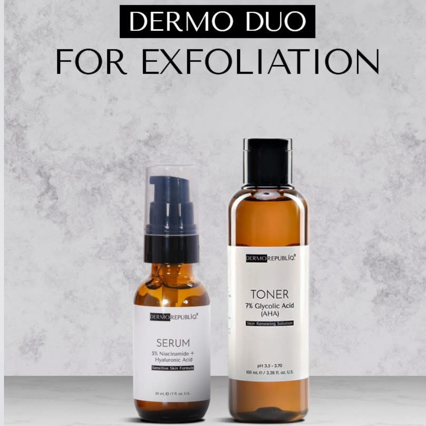 DermoRepubliq Dermo Duo Toner & Serum