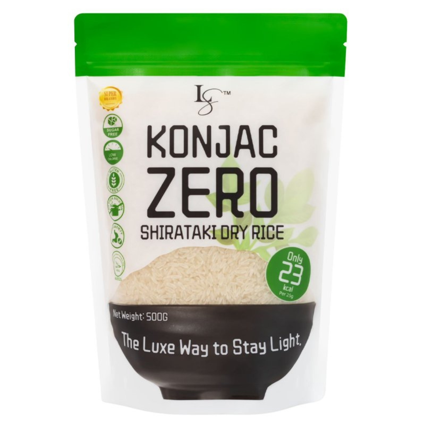 Luxe Slim Konjac Zero Shirataki Dry Rice