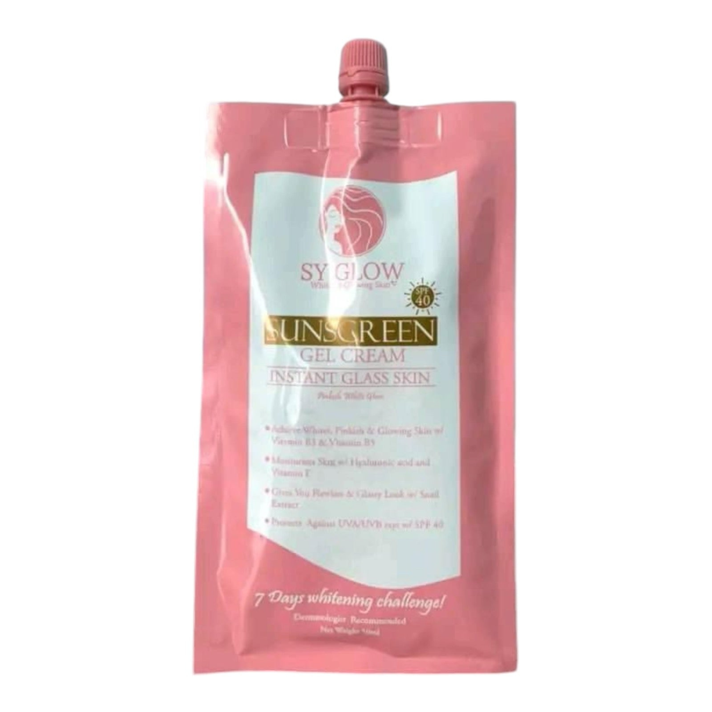 SY GLOW Whiter & Glowing Skin* SUNSCREEN GEL CREAM INSTANT GLASS SKIN