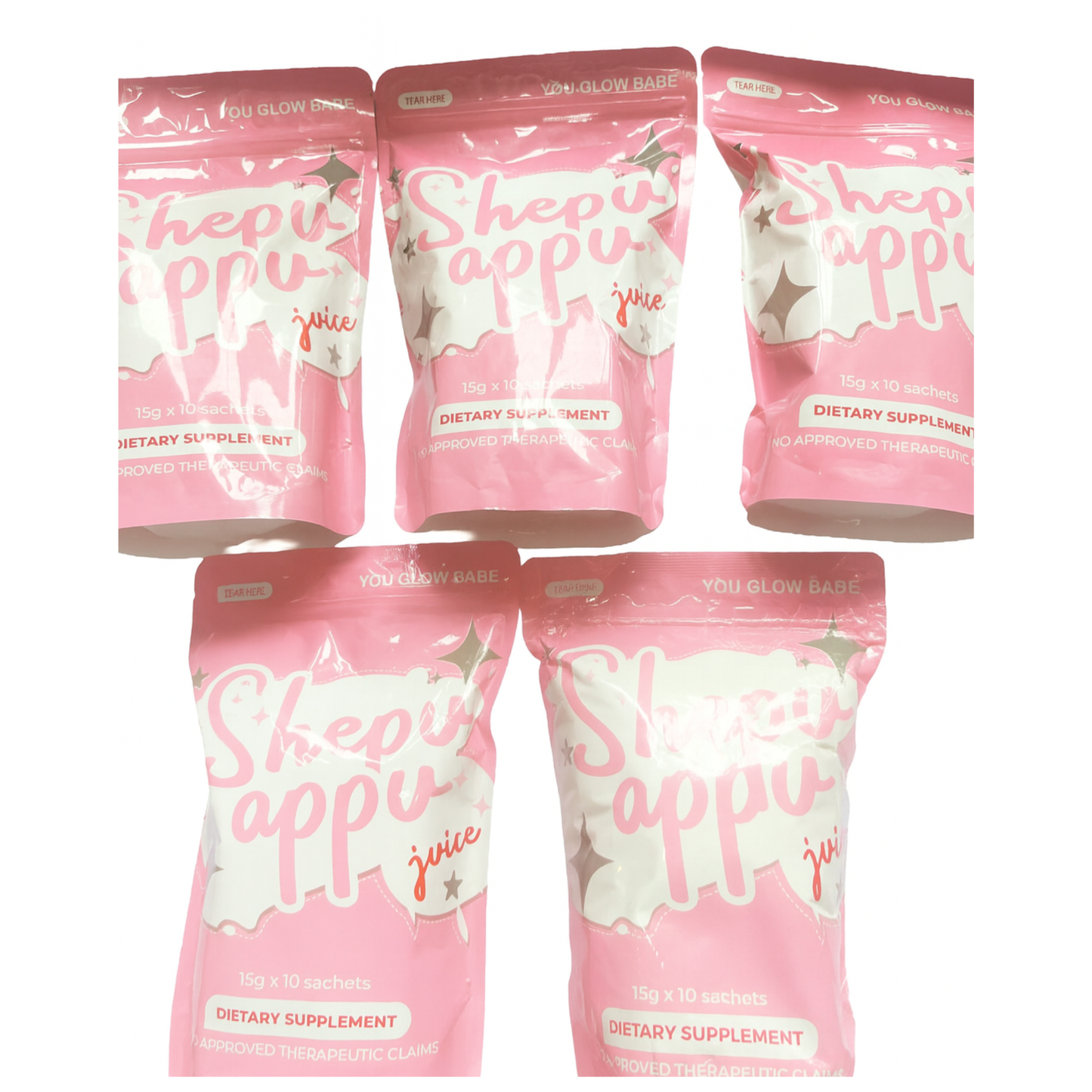You glow Babe Shepu Appu Juice Bundle(5pcs)