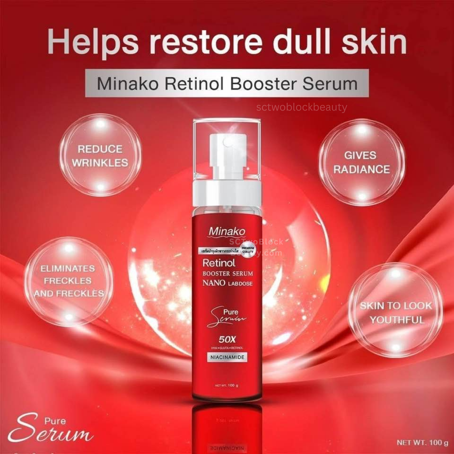 Minako Booster Serum 100g