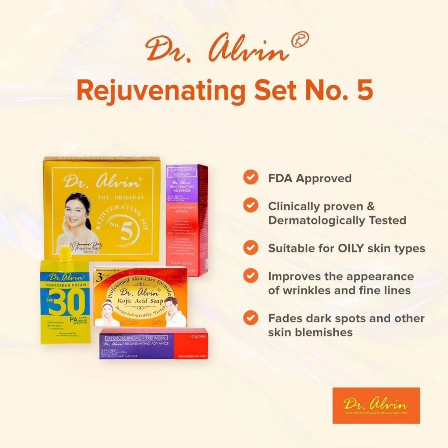 Dr. Alvin The Orginal Rejuvinating Set No. 5