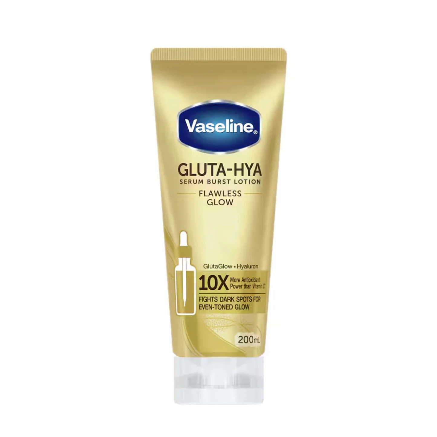 Vaseline Gluta-Hya Flawless Glow – Brightening Lotion for Radiant Skin 200ml