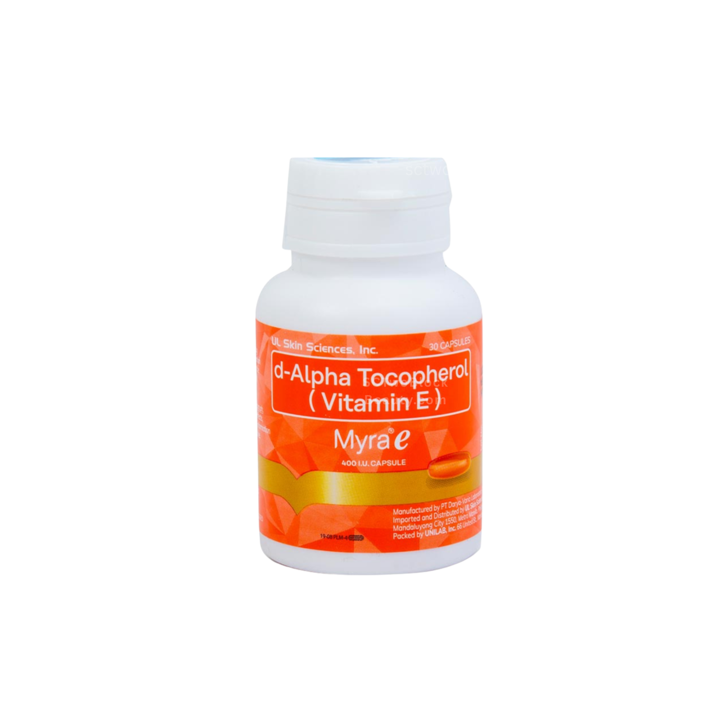 Myra E 400 I.U Vitamin E 30Capsule