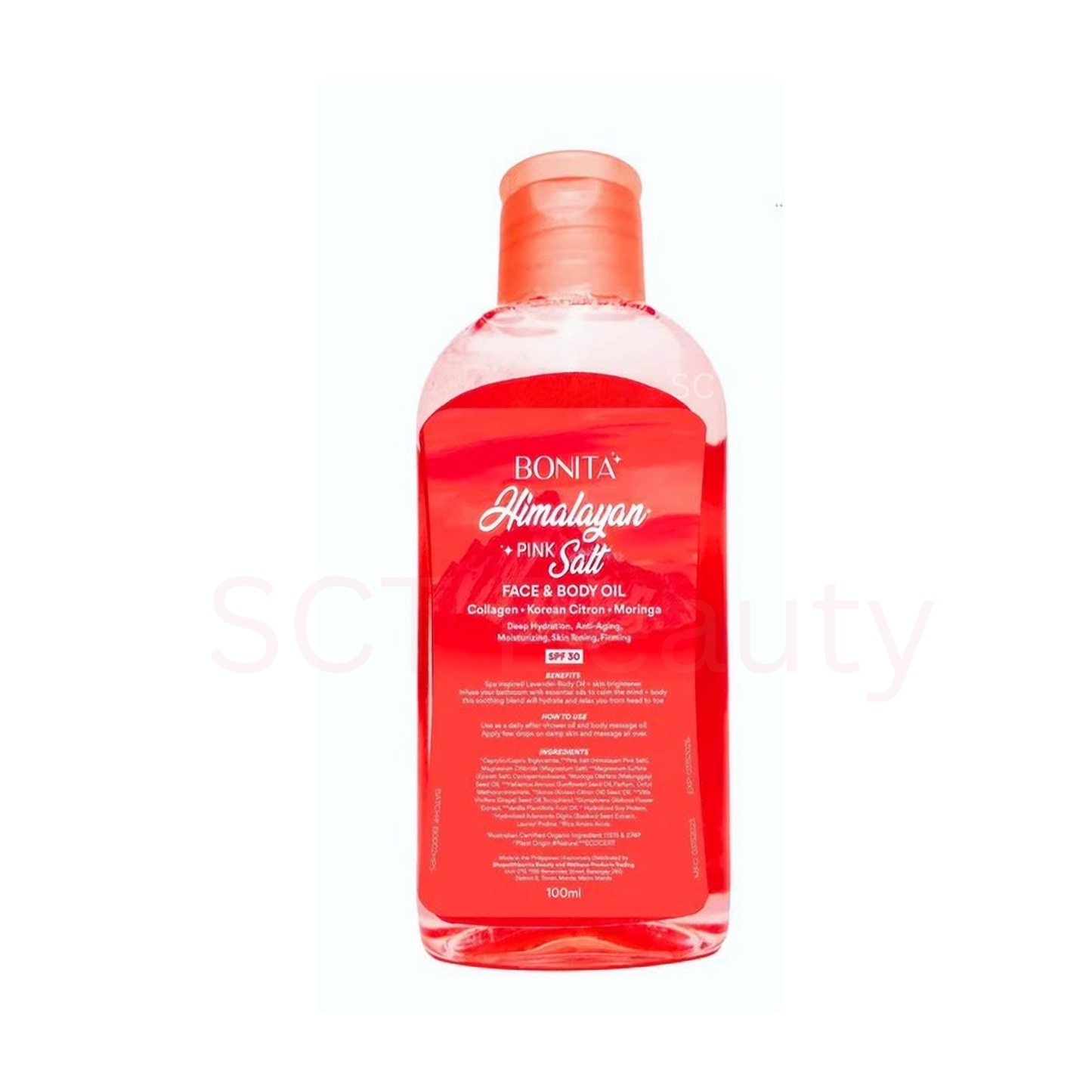 Bonita Himalayan Pink Salt Body & Face Oil SPF 30