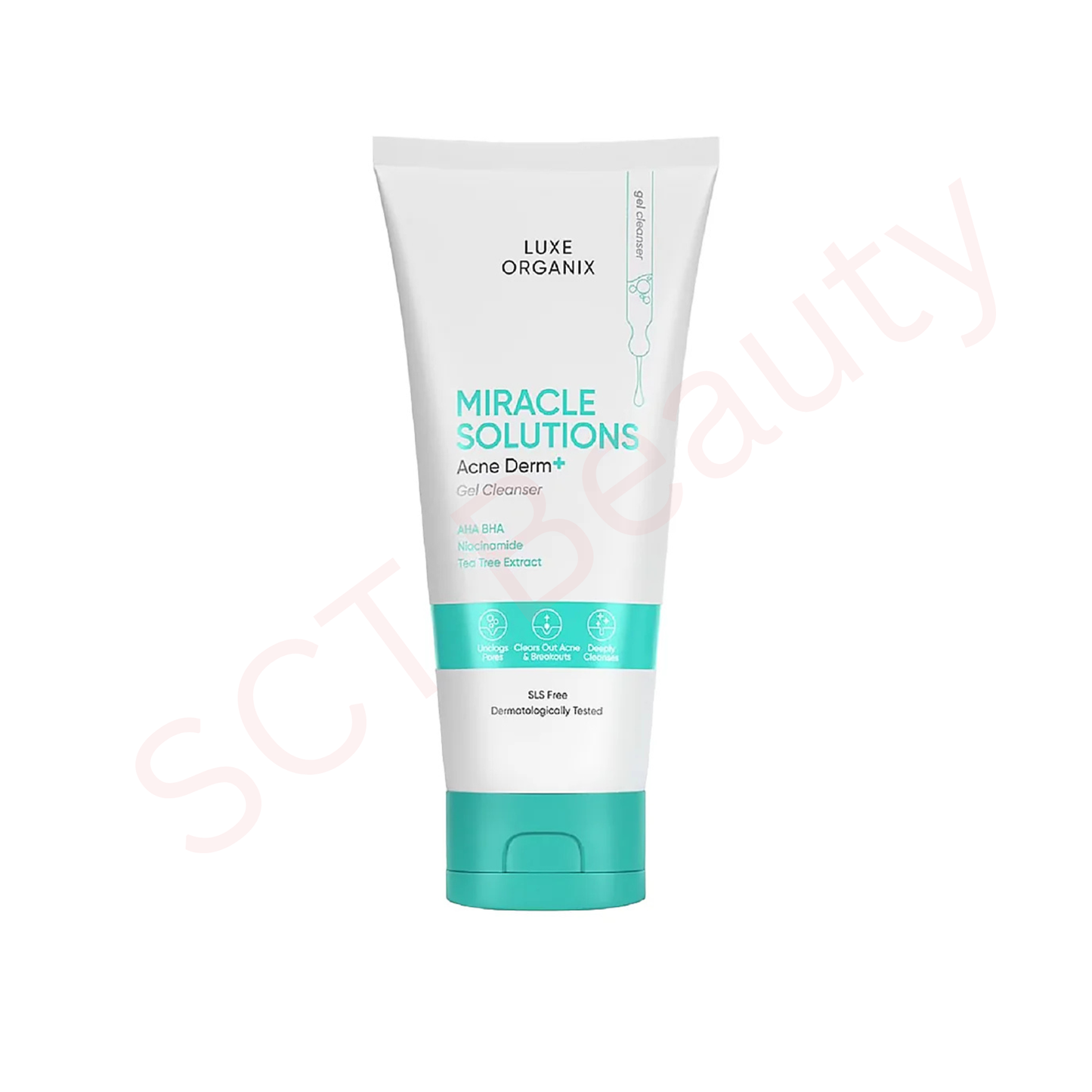 Luxe Organix Miracle Solutions Acne Derm + Gel Cleanser