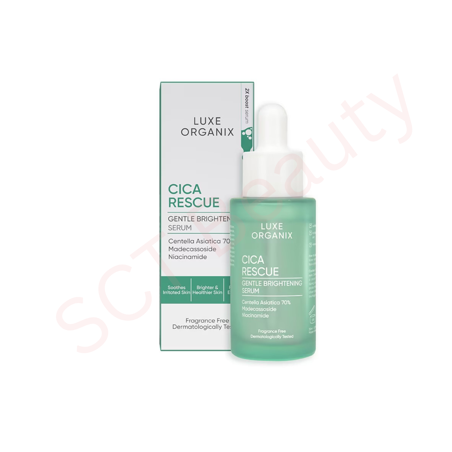 Luxe Organix Cica Rescue Gentle Brightening Serum