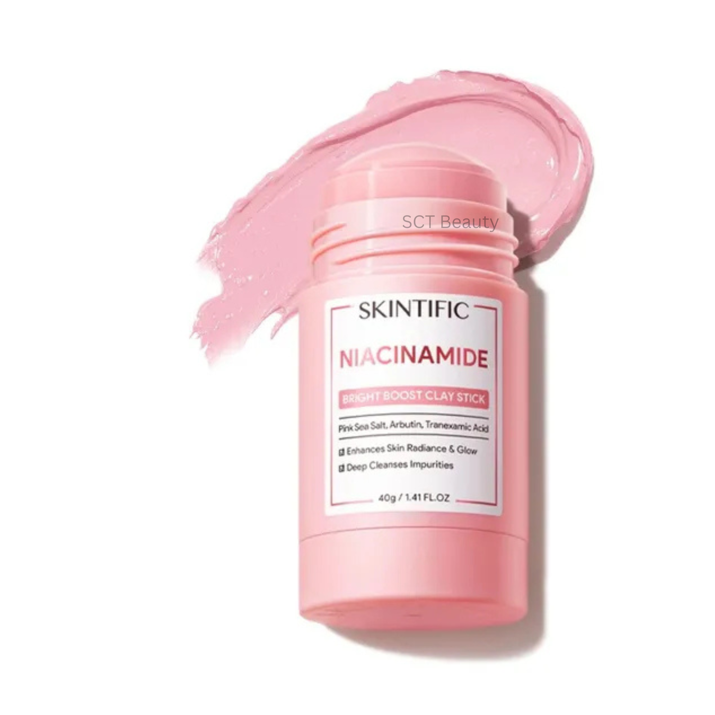 Skintific Niacinamide Bright Boost Clay Stick