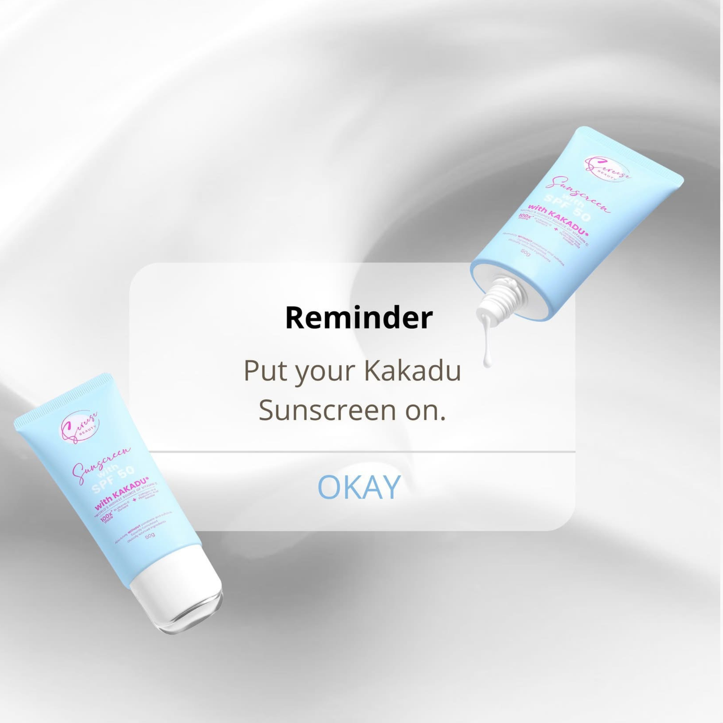 Sereese Beauty Sunscreen SPF 50 with Kakadu