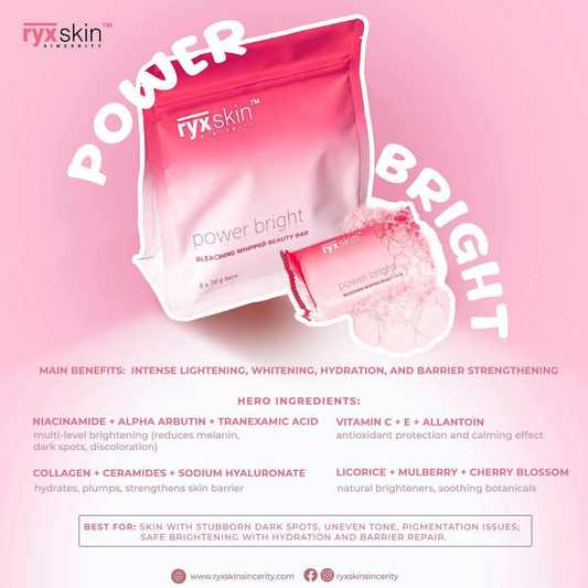 RYX Skin Power Bright Bleaching Beauty Bar