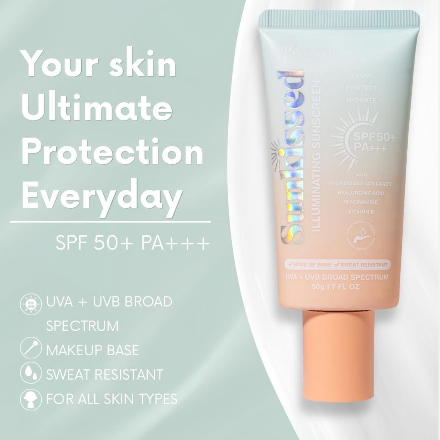 Barefaced Sunkissed illuminating Sunscreen