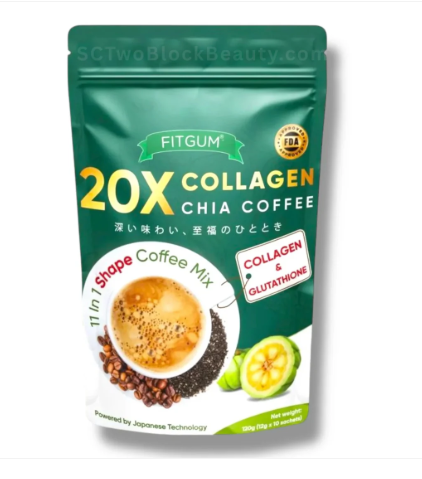 Discover FITGUM Collagen Chia Coffee