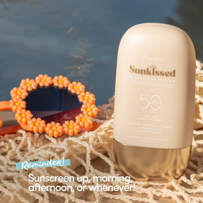 BAREFACED Sunkissed Tinted Light Sunscreen SPF50 PA++++