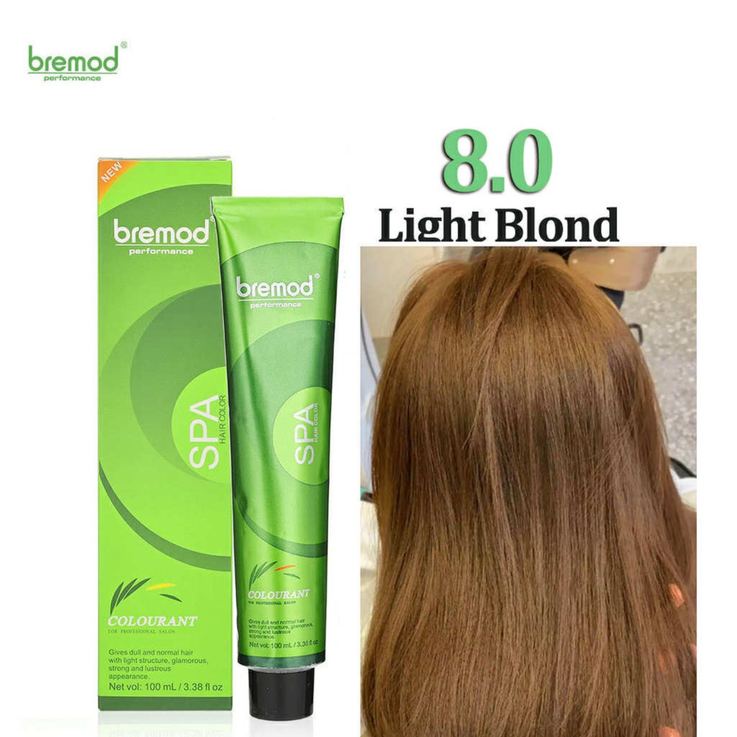 Bremod Performance Hair Colour + Oxidant Cream Bundle