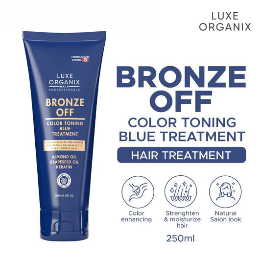 Bronze Off Color Toning Blue Treatment