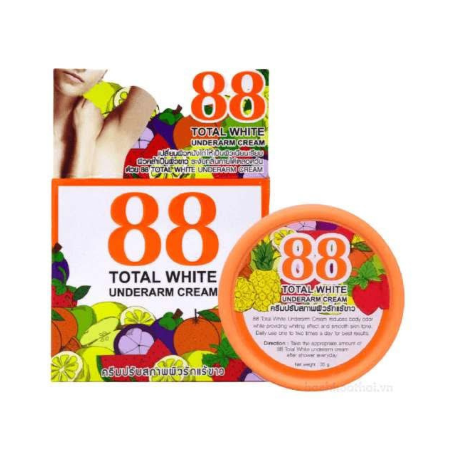 88 Total White Underarm Cream