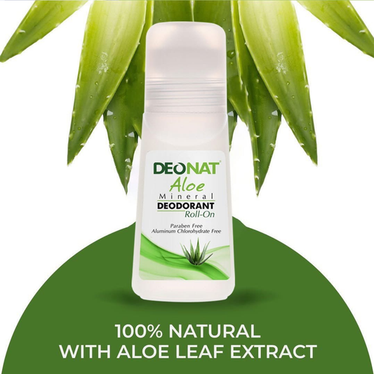 Deonat Aloe Mineral Deodorant Roll-Ons
