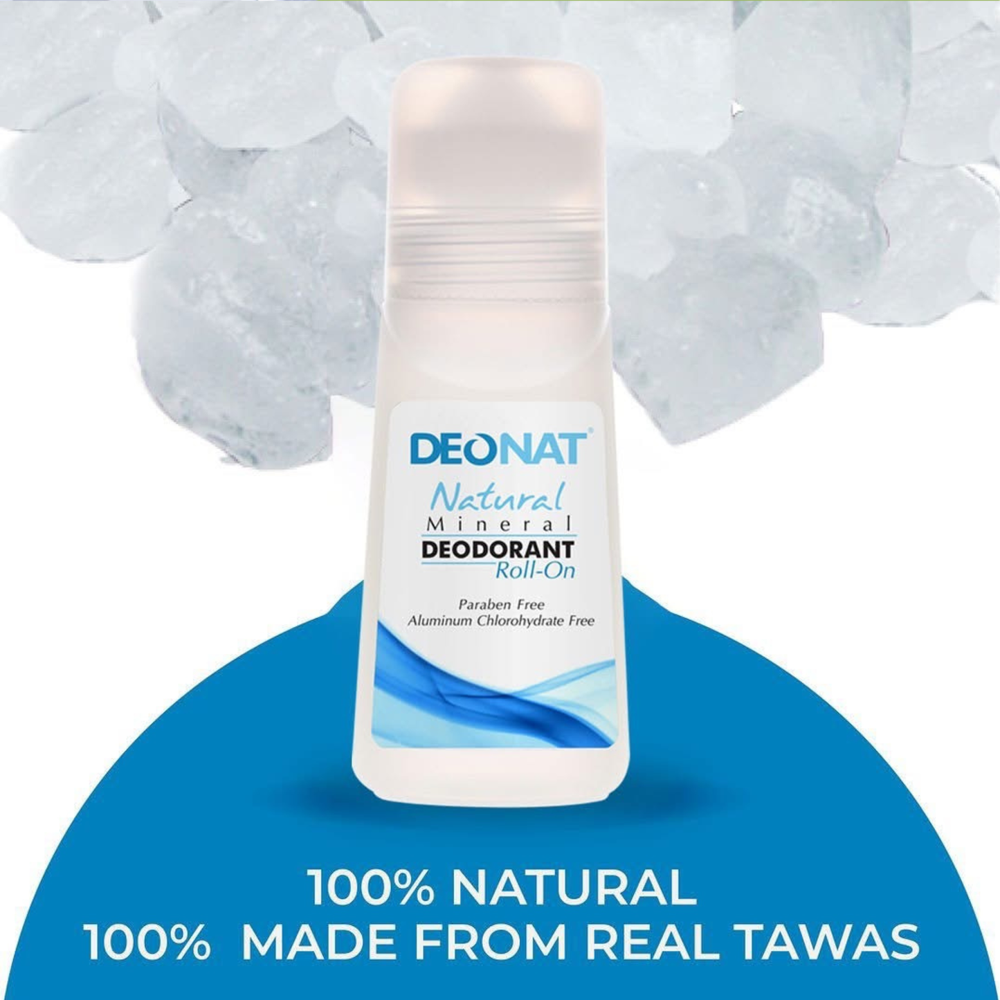 Deonat Natural Mineral Deodorant Roll-On