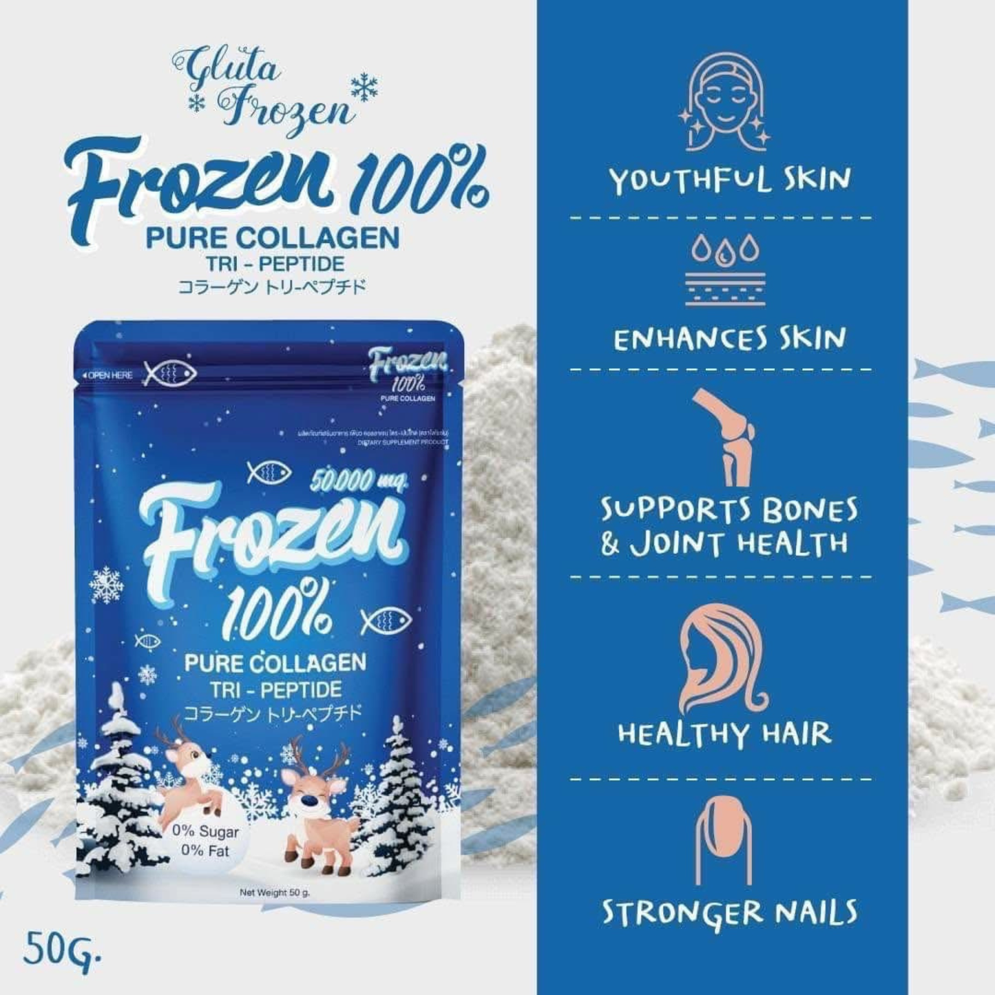 Frozen Collagen 2in1 ( Glutathione & Collagen)