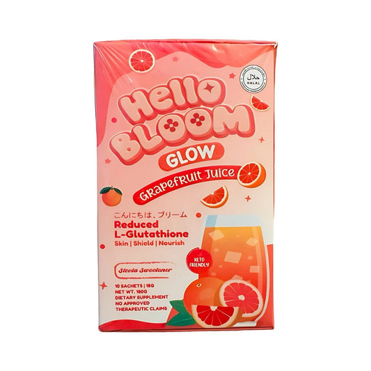 Hello Bloom GLOW Grapefruit Juice (10 Sachets - 18g) 180g