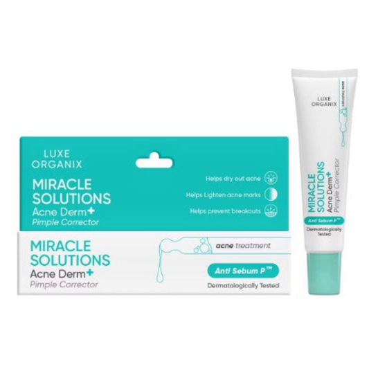 Luxe Organix Miracle Solutions Acne Derm+ Pimple Corrector 20g