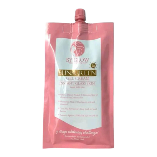 SY GLOW Whiter & Glowing Skin* SUNSCREEN GEL CREAM INSTANT GLASS SKIN