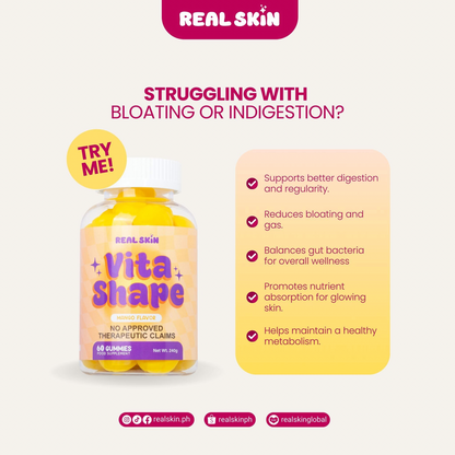 Real Skin Vita Shape 60 & 30 Gummies