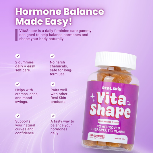 Real Skin Vita Shape 60 & 30 Gummies