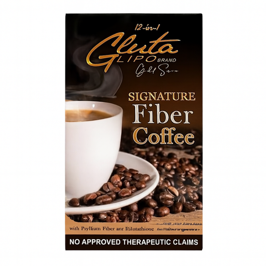 Glutalipo Gold Series Fiber Coffee Drink 10 sachets