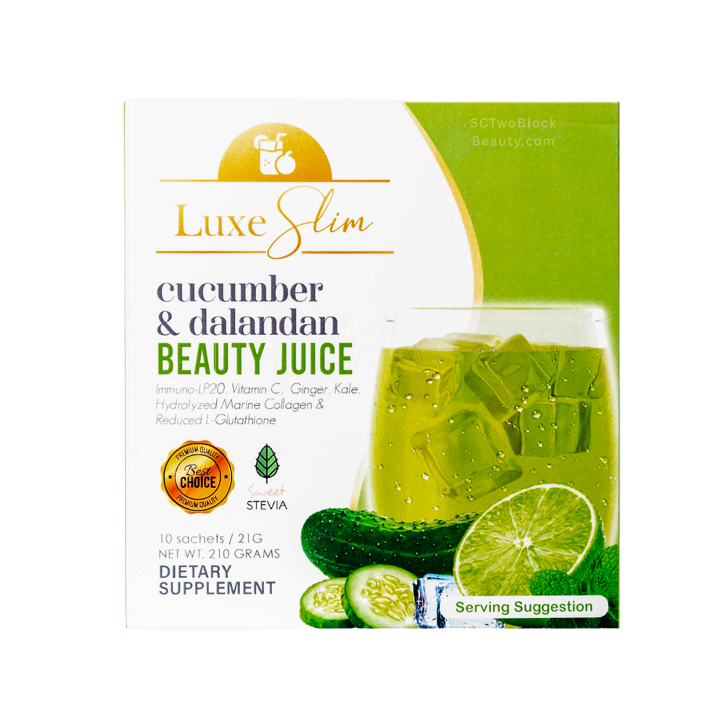 LS Cucumber and Dalandan Beauty Juice 21g x 10Sachets