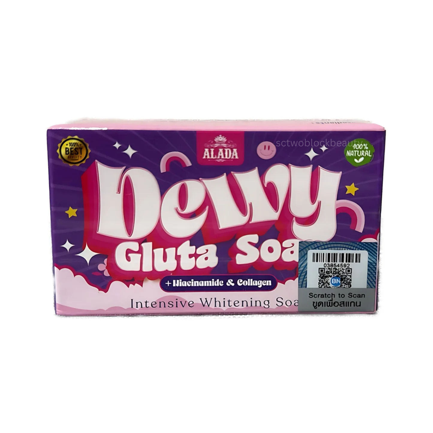 Alada Dewy Gluta Soap + Niacinamide & Collagen 70g