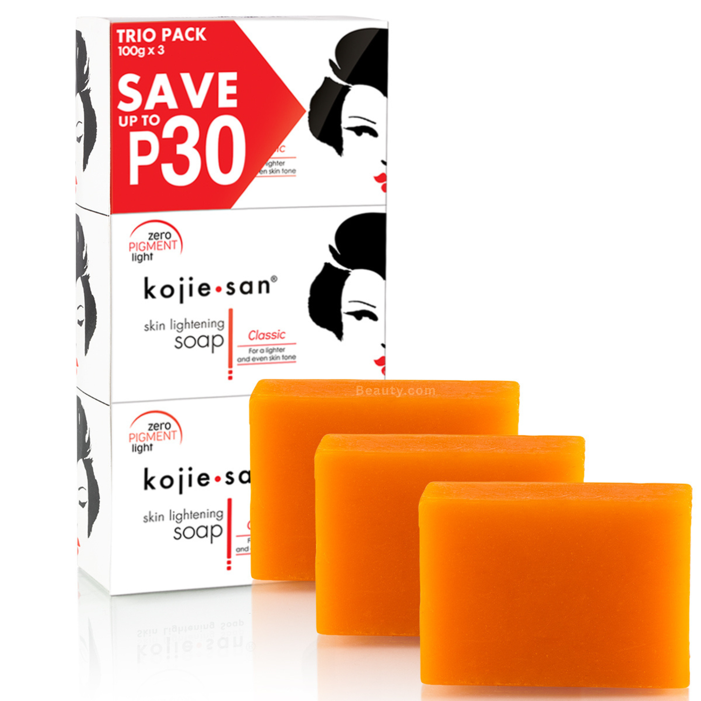 Kojie San Skin Lightening Bar Soap 3X100g