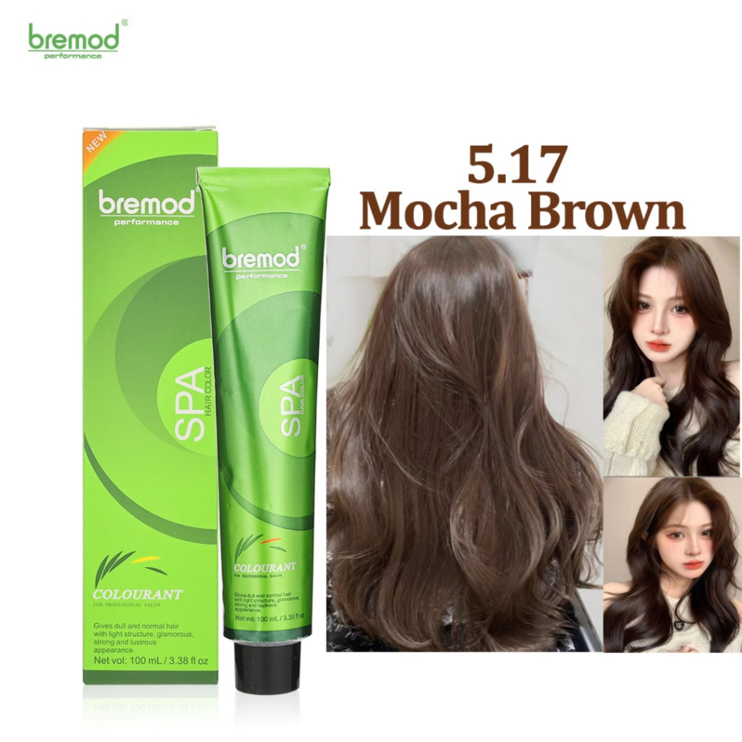 Bremod Performance Colourant Hair Color 100ml