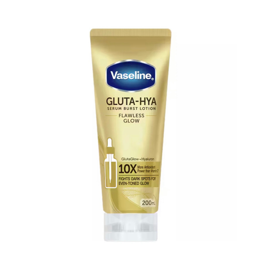 Vaseline Gluta-Hya Flawless Glow – Brightening Lotion for Radiant Skin 200ml