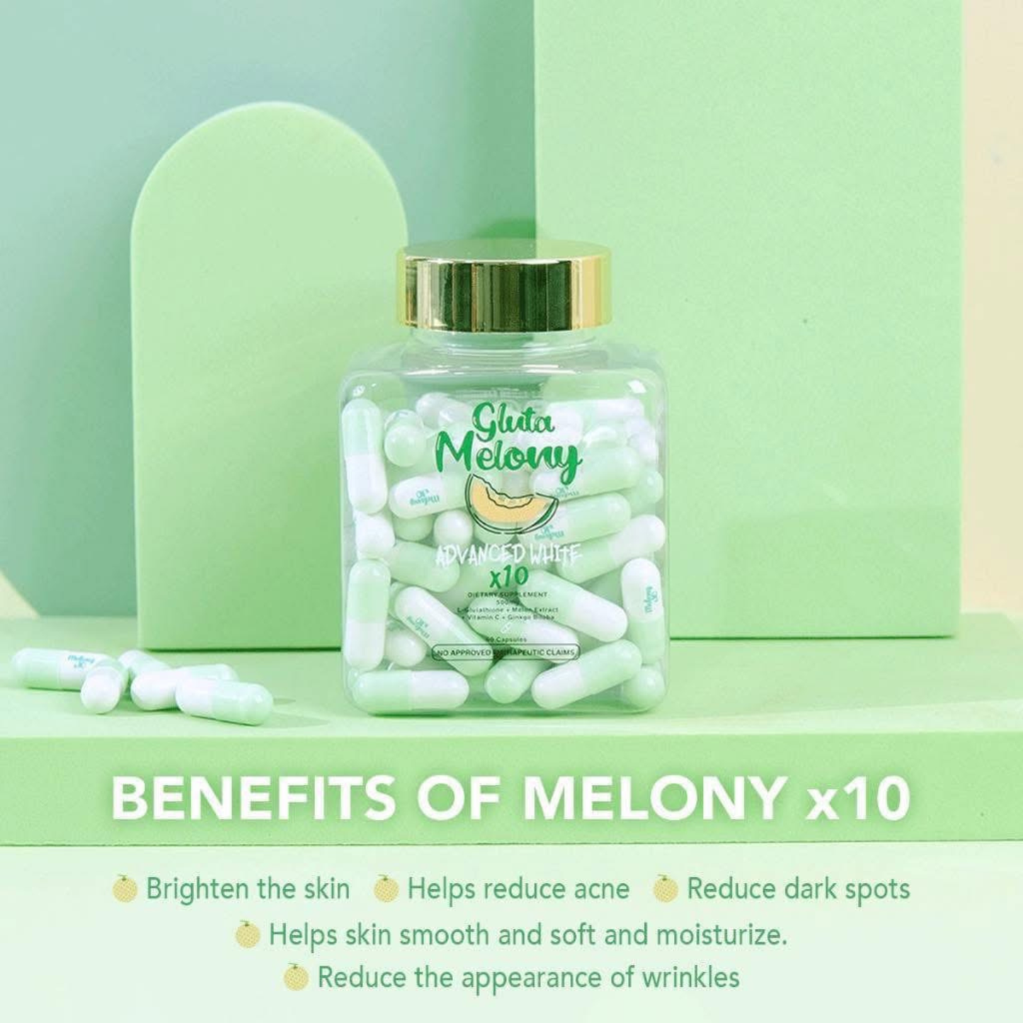 Aishi Premium Gluta Melony Advance White Glutathione