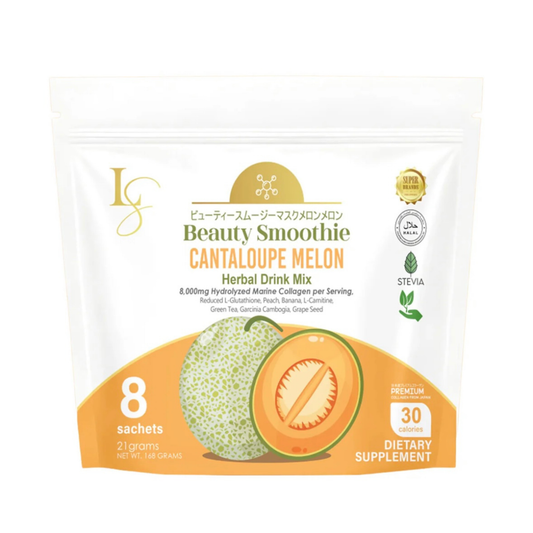 Luxe Slim Cantaloupe Melon Beauty Smoothie (21g x 8 Sachets)
