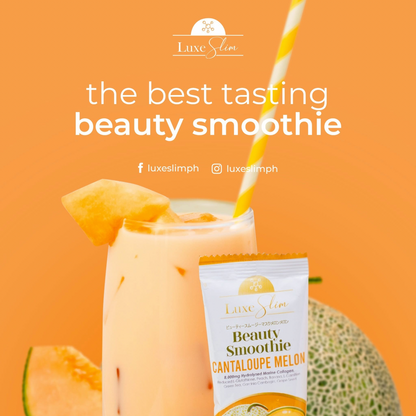 Luxe Slim Cantaloupe Melon Beauty Smoothie (21g x 8 Sachets)