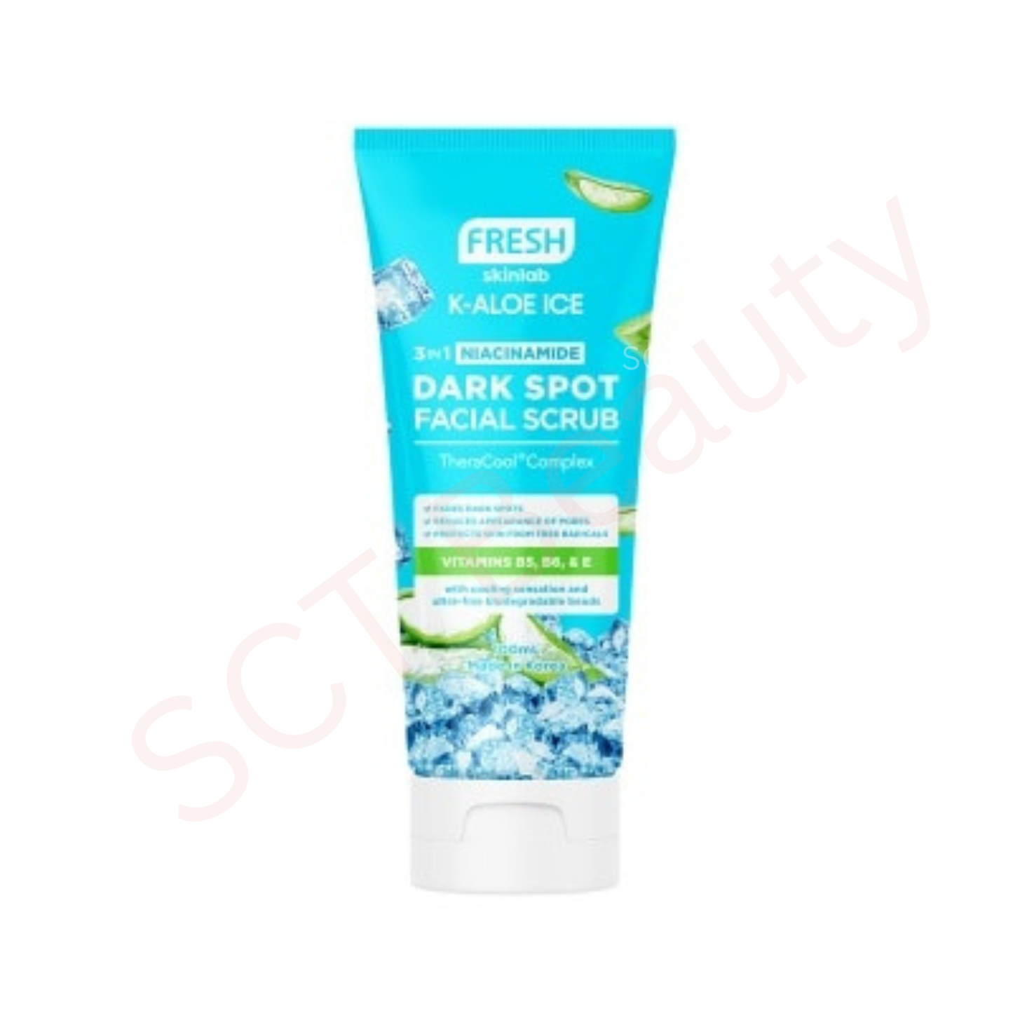 Fresh Skinlab K-Aloe Ice 3in1 Niacinamide Dark Spot Facial Scrub 100ml