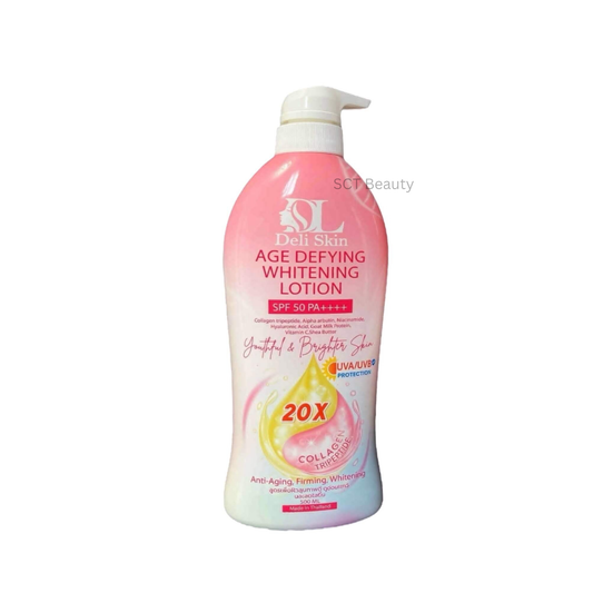 Deli Skin Age Defying Whitening Lotion SPF 50 PA++++