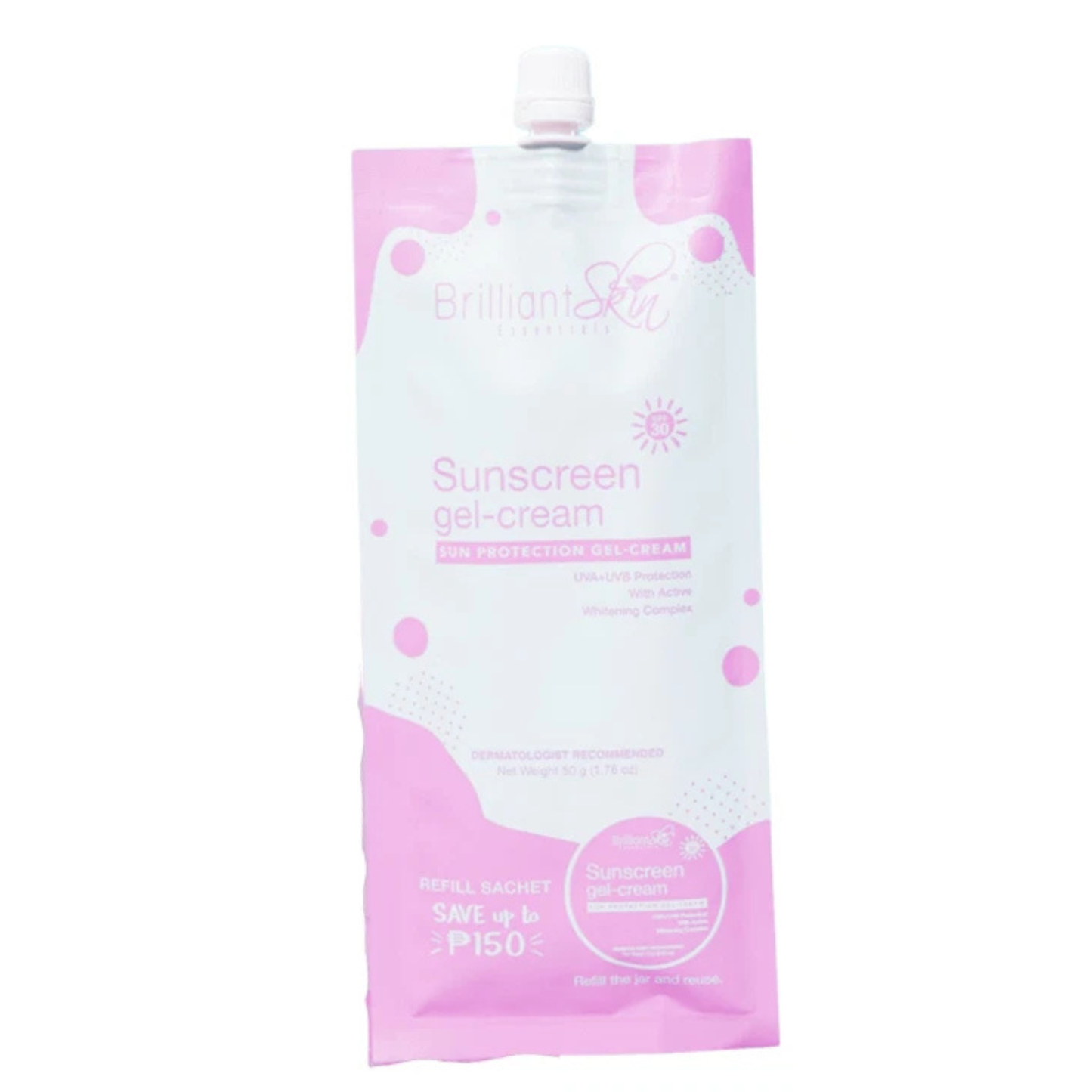 Brilliant Skin Essentials Light Pink Sunscreen Gel-Cream SPF 30 (50G)