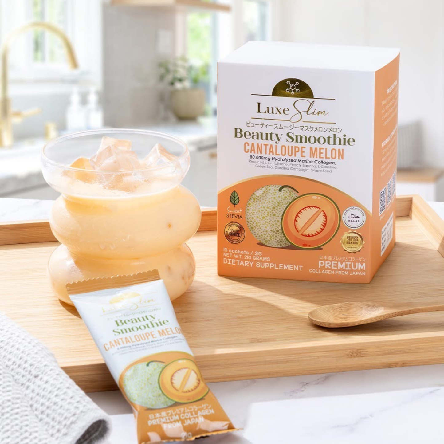 Cantaloupe Melon Beauty Smoothie