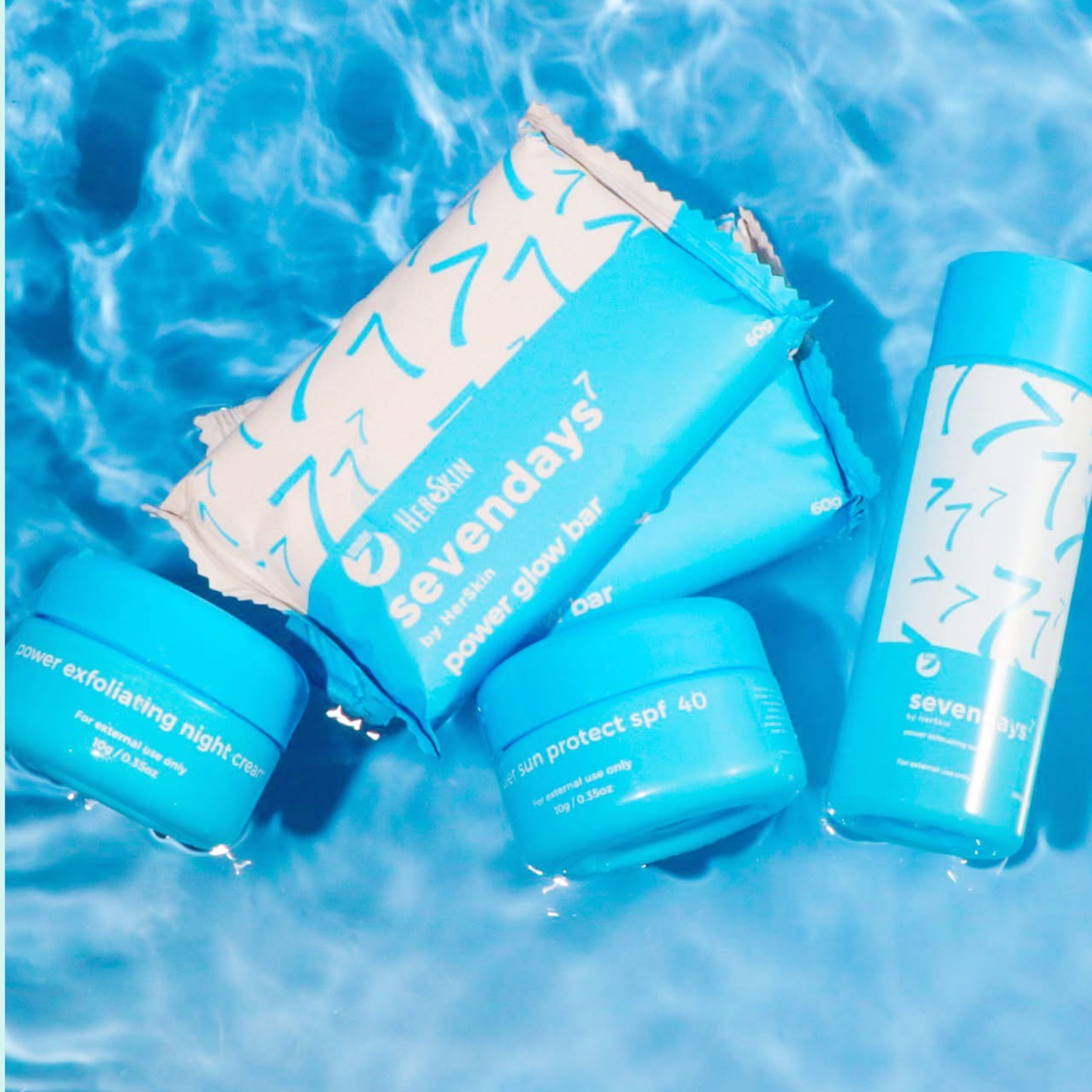 HerSkin SevenDays Power Exfoliating Set