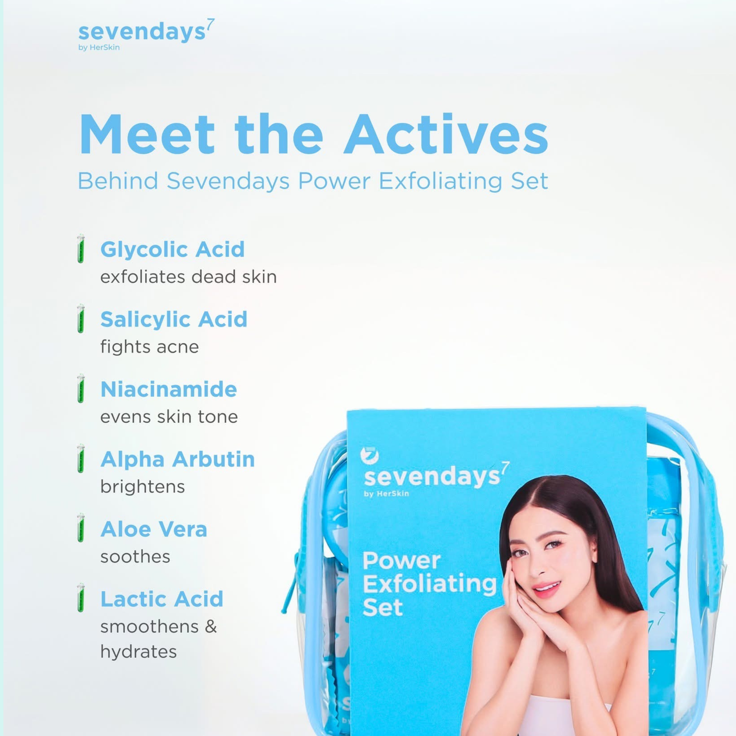 HerSkin SevenDays Power Exfoliating Set