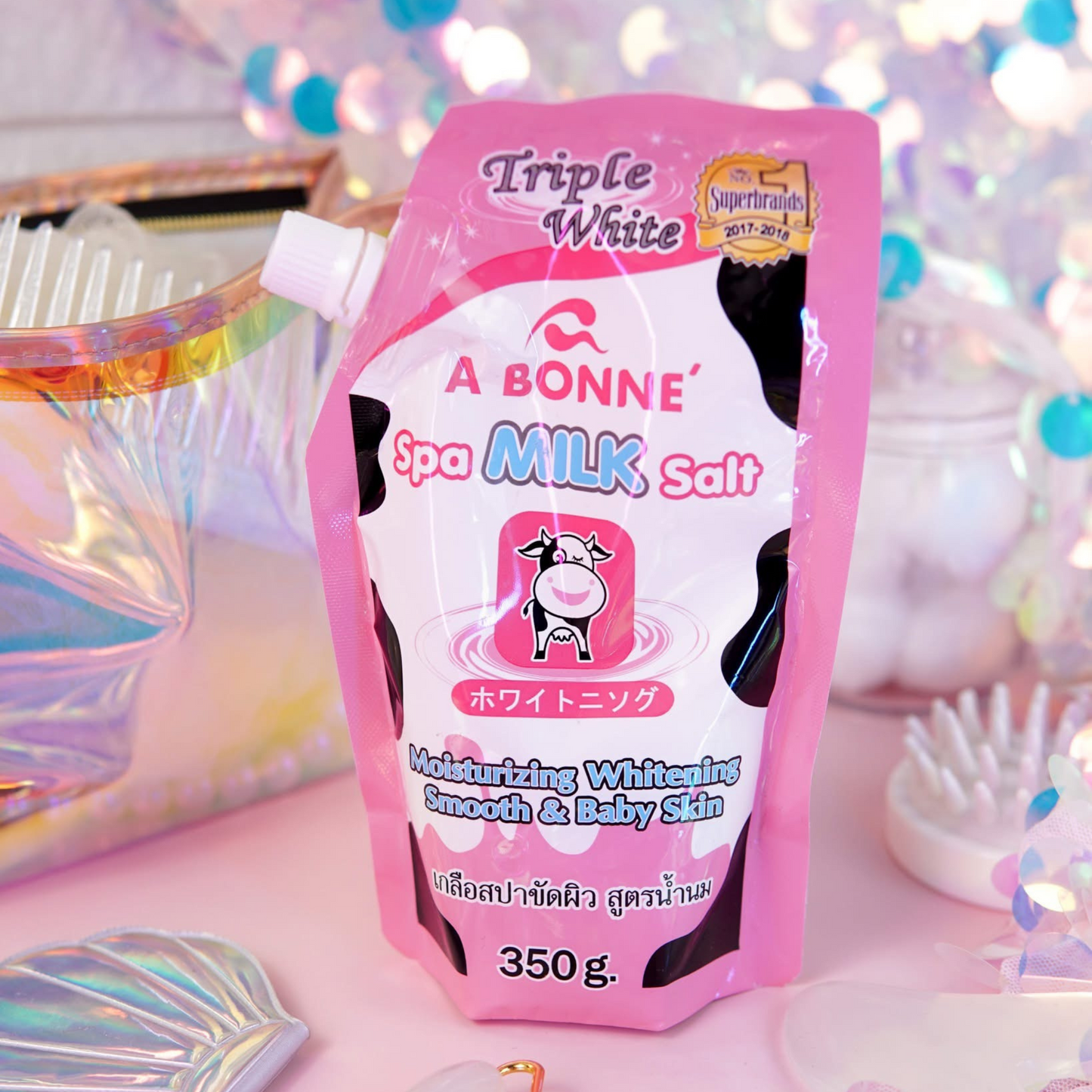 A Bonne Spa Milk Salt Body Scrub