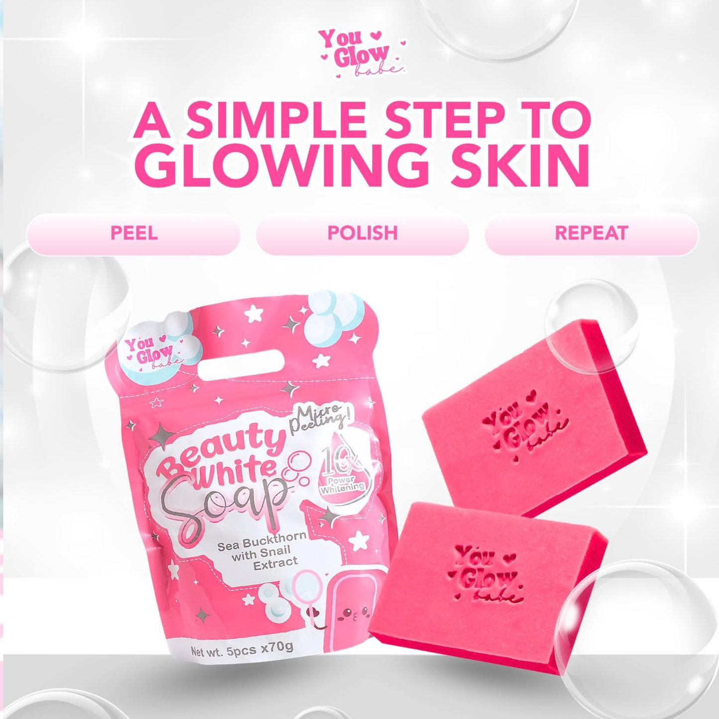 You Glow Babe Beauty White Soap