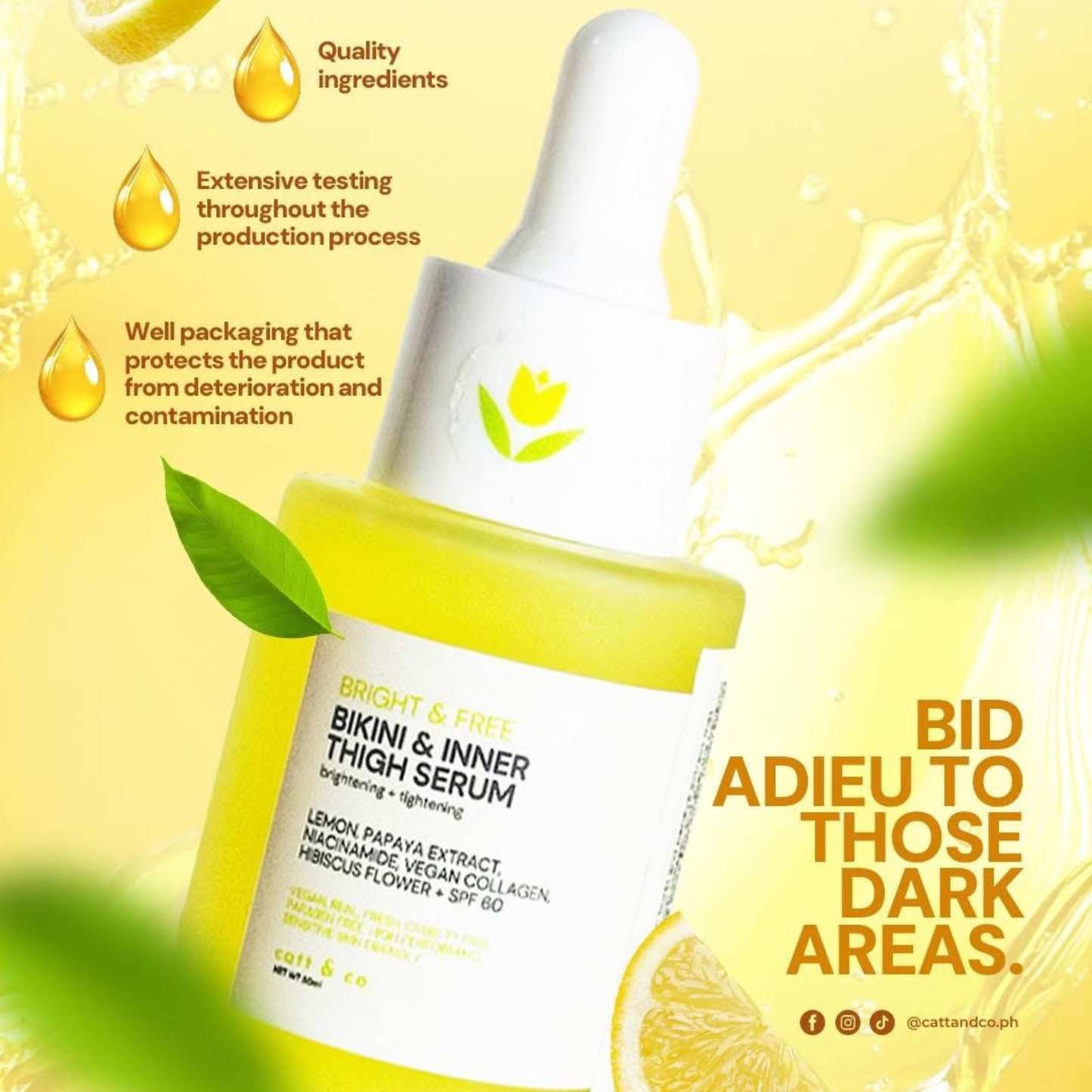 Catt & Co Bikini and Inner Thigh Serum