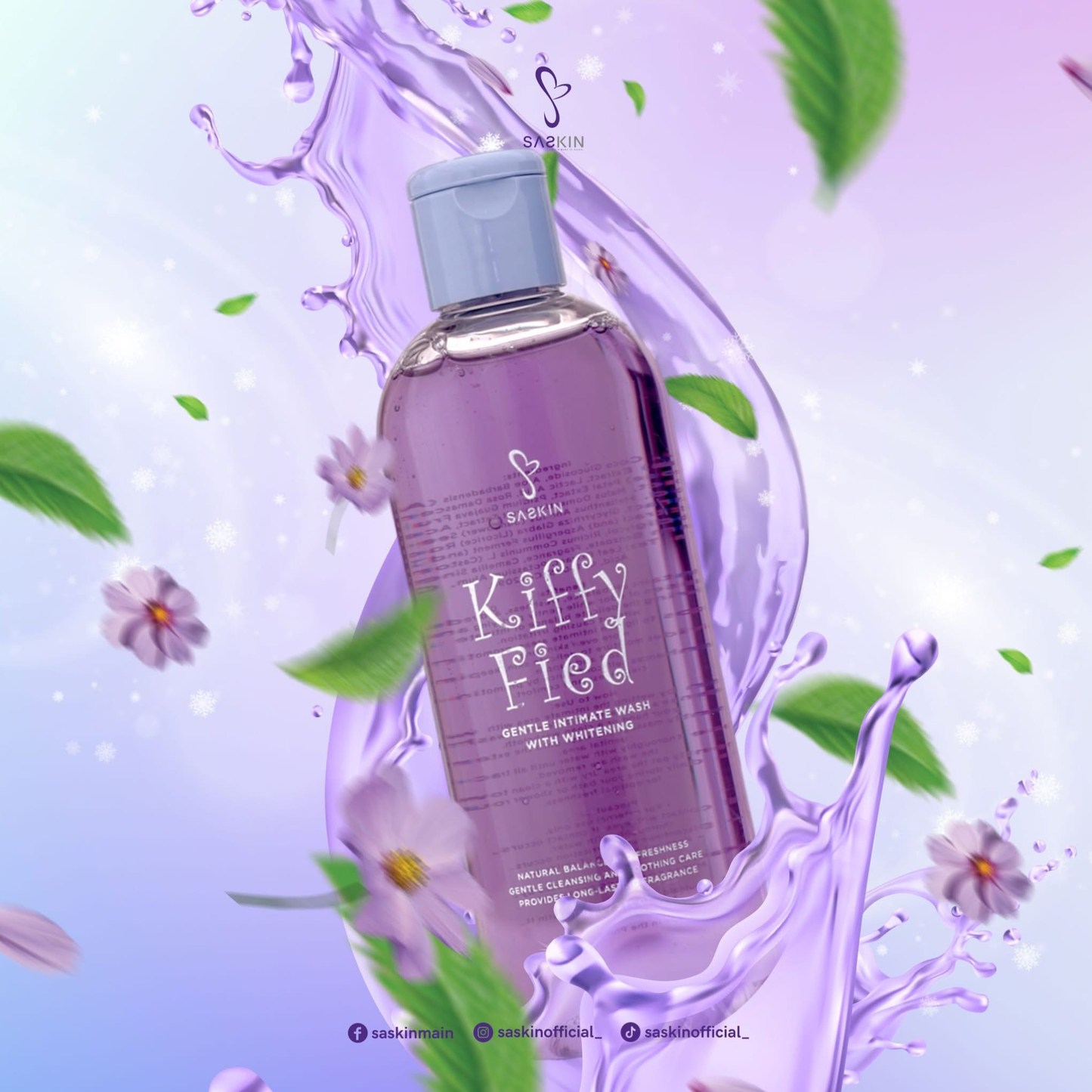 Saskin Kiffy Fied Gentle Intimate Wash